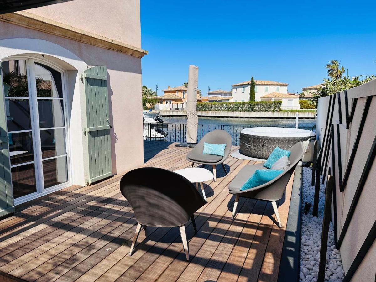 Marina 120M²/8 Pers/ Terrasse 100M²/ Appontement Villa Aigues-Mortes Exterior foto